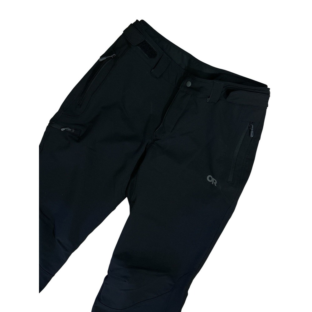 Outdoor Research Cirque II Pants WOMENS Size LARGE BLACK Hiking Climbing
